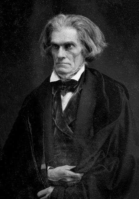John C Calhoun by Mathew Brady,1849. 