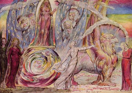 William Blake, Dante&#39;s Purgatorio. Canto XXX.