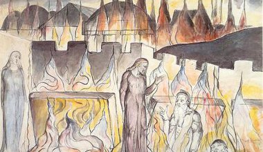 William Blake, Dante's Inferno, Canto X.