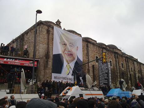 Funeral of Necmettin Erbakan.