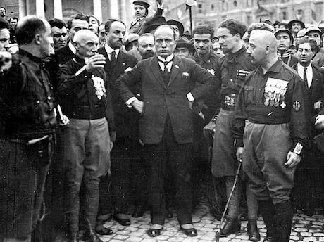 Benito Mussolini. Wikimedia/anonymous. Public domain.