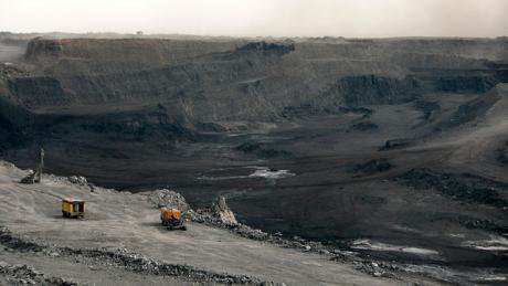 Coal mine of Tavan Tolgoi, 2010. 