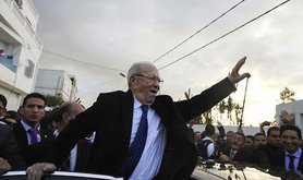 Beji Caid Essebsi, new president of Tunisia. Demotix/Chedly Ben Ibrahim. All rights reserved.