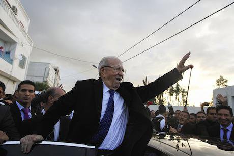 Beji Caid Essebsi, new president of Tunisia. Demotix/Chedly Ben Ibrahim. All rights reserved.