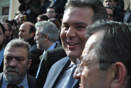 Panos Kammenos, leader of ANEL, December 2014.