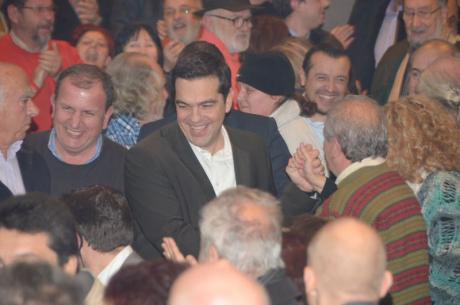 Alexis Tsipras’ first pre-election speech, December 29, 2014.