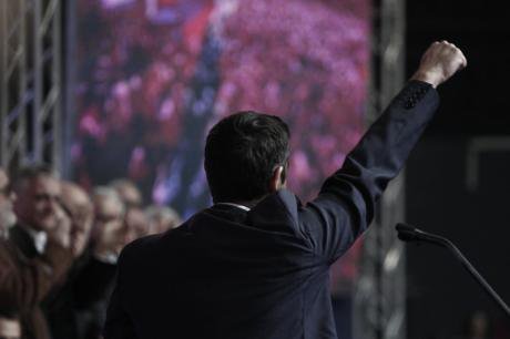 Syriza election congress, January 2015.