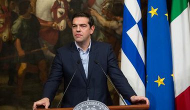 Tsipras, February 2015.