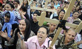 Egypt's Copts gather in April 2013