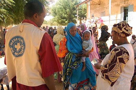 A Médecins du Monde operation in Niger. Doctors of the World UK/Martin Courcier. All rights reserved.