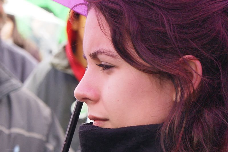 Camila Vallejo, leader of the student movement