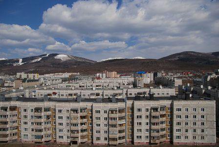 Yuzhno-Sakhalinsk panorama
