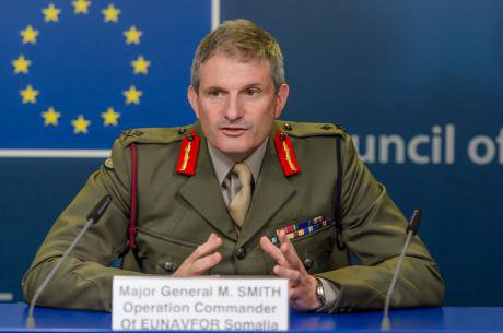 Major General Martin Smith on Operation Atalanta, July,2015.