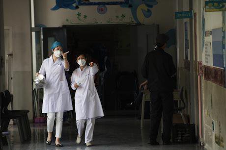 Medical professionals, Tianjin. Demotix/Geovien So. All rights reserved.