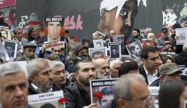 Oct 31, Galatasaray, Saturday Mothers gather in call for justice for the Kurdish disappeared in Turkey's attempt to root out the