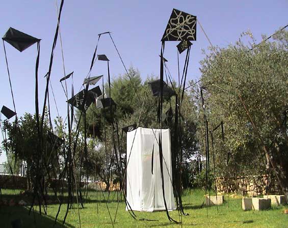 <i>Kites</i> installation