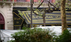 Police investigations outside the Bataclan concert hall in Paris, November 14. 