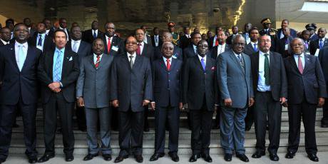 SADC summit in Mozambique in 2013
