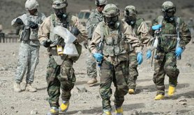 US military unit taking part in WMD exercise