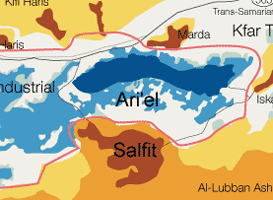 The settlement of Ariel