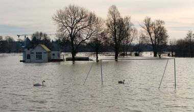 Worcester cricket flooding
