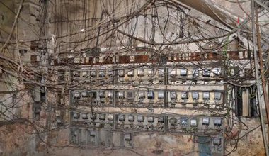 A view of an electricity meter room in Havana, Cuba..jpg