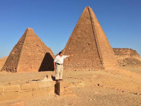 AlSayyad at the Pyramids of Meroe, Sudan.jpeg