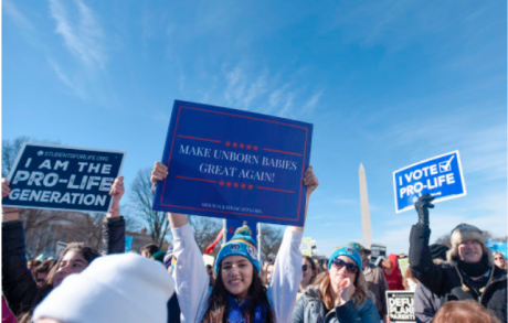 2018 March for Life in Washington DC.