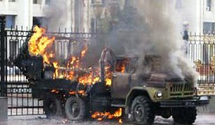 Riots in Bishkek