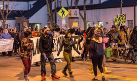 Black millennials march in Minneapolis. Wikimedia/Tony Webster. Some rights reserved.