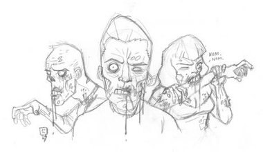 Zombies sketch.
