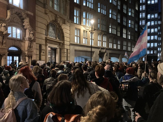 Brianna Ghey: Vigil-goers tell of anger and grief for trans teenage