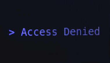 Cabinet Office Access Denied