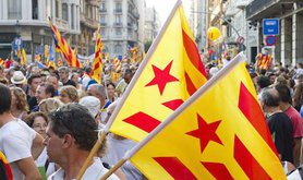 Catalan independence rally on Catalan National Day. Roger De Marfa:Demotix. All rights reserved.jpg