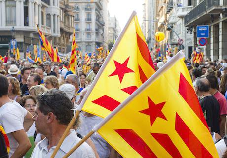 Catalan independence rally on Catalan National Day. Roger De Marfa:Demotix. All rights reserved.jpg