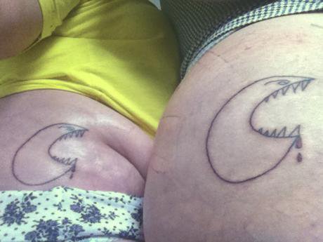 Chubster tattoos. Credit: Charlotte Cooper.