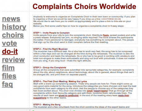 Complaints Choir