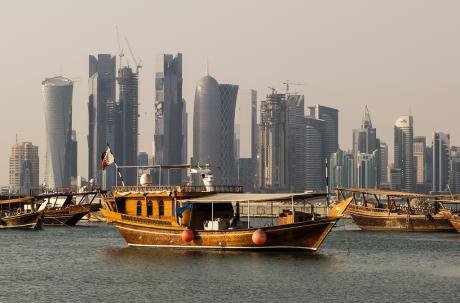 West Bay Skyline in Doha, Qatar