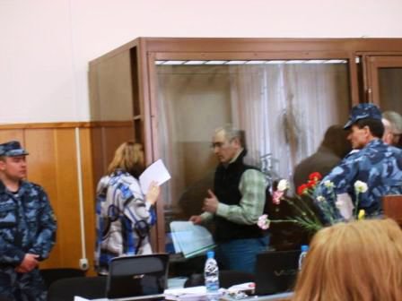 Khodorkovsky courtroom