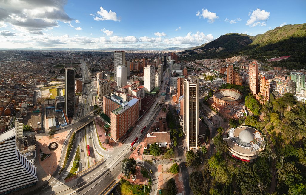 Bogotá vista de cima