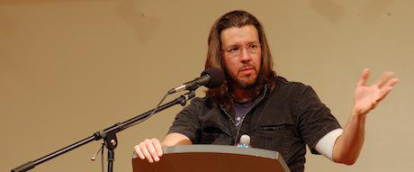 David Foster Wallace. Flickr/Steve Rhodes. Some rights reserved.