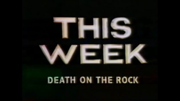 Title image from Death on the Rock