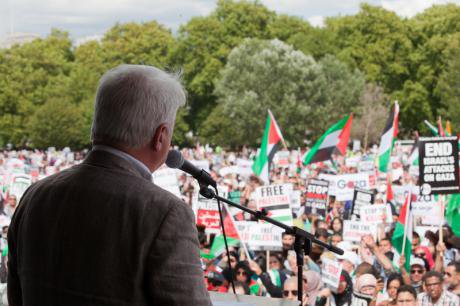 National demonstration for Gaza in Hyde Park. Demotix/Mark Kerrison. All rights reseved.