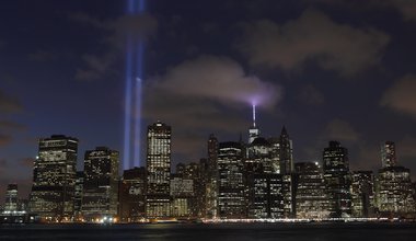 New York Twin Towers 9/11 anniversary