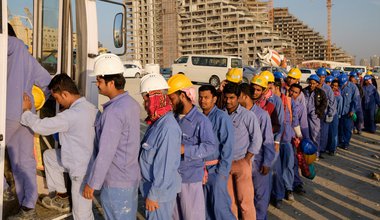 Indian migrant workers in the Gulf
