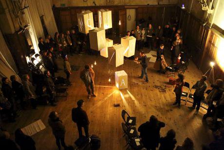 The general assembly at Battersea Arts Centre, London