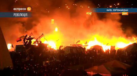 Clashes in Kyiv