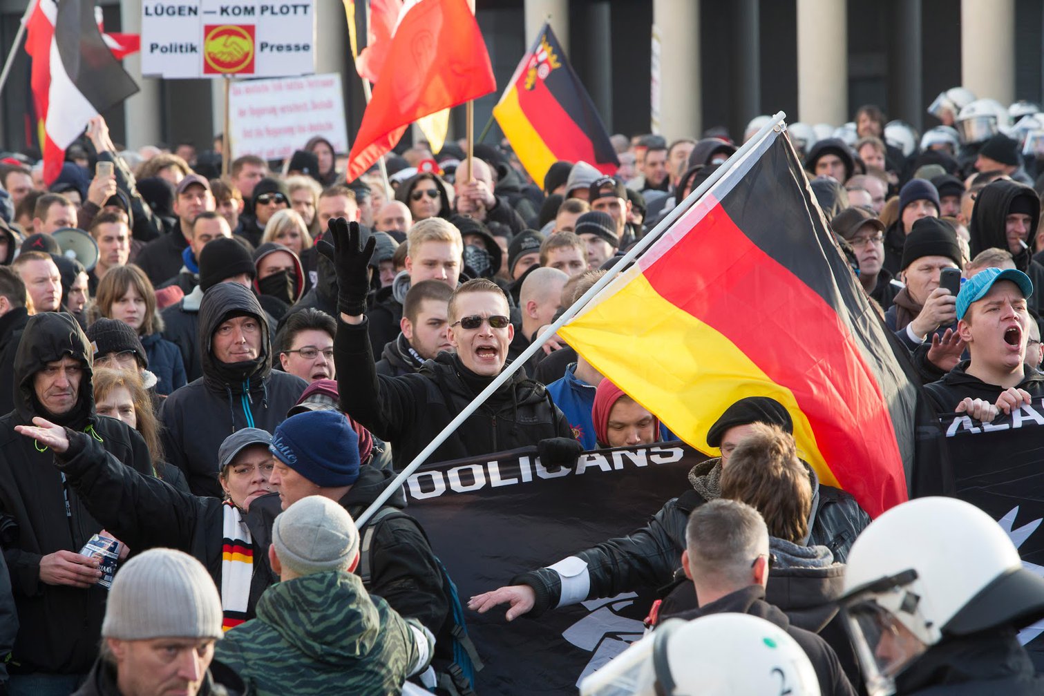 How the German far Right appropriates ideals of non-violent resistance ...