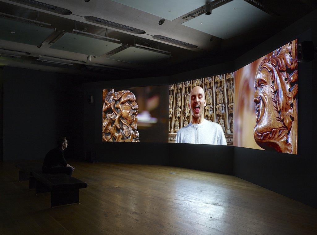 For you, only you (installation view), 2007. Three-channel video installation. 14 mins 35 secs © Sonia Boyce