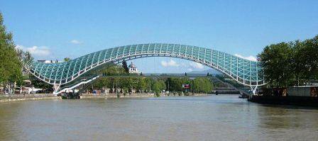 Freedom Bridge Tbilisi